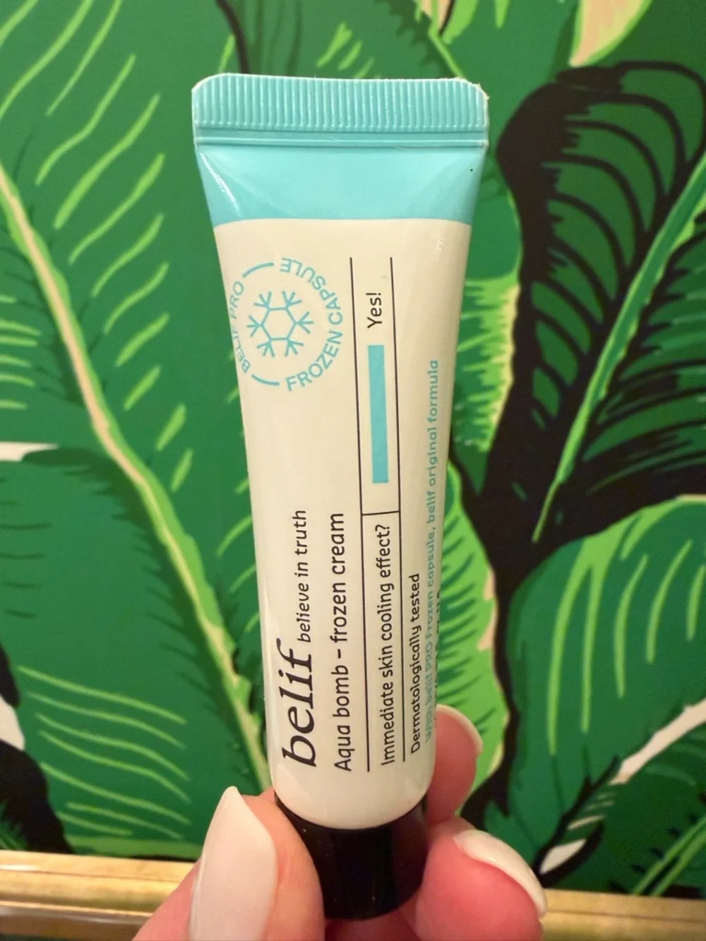 NWT belif Aqua Bomb Frozen Cream 10mL Mini